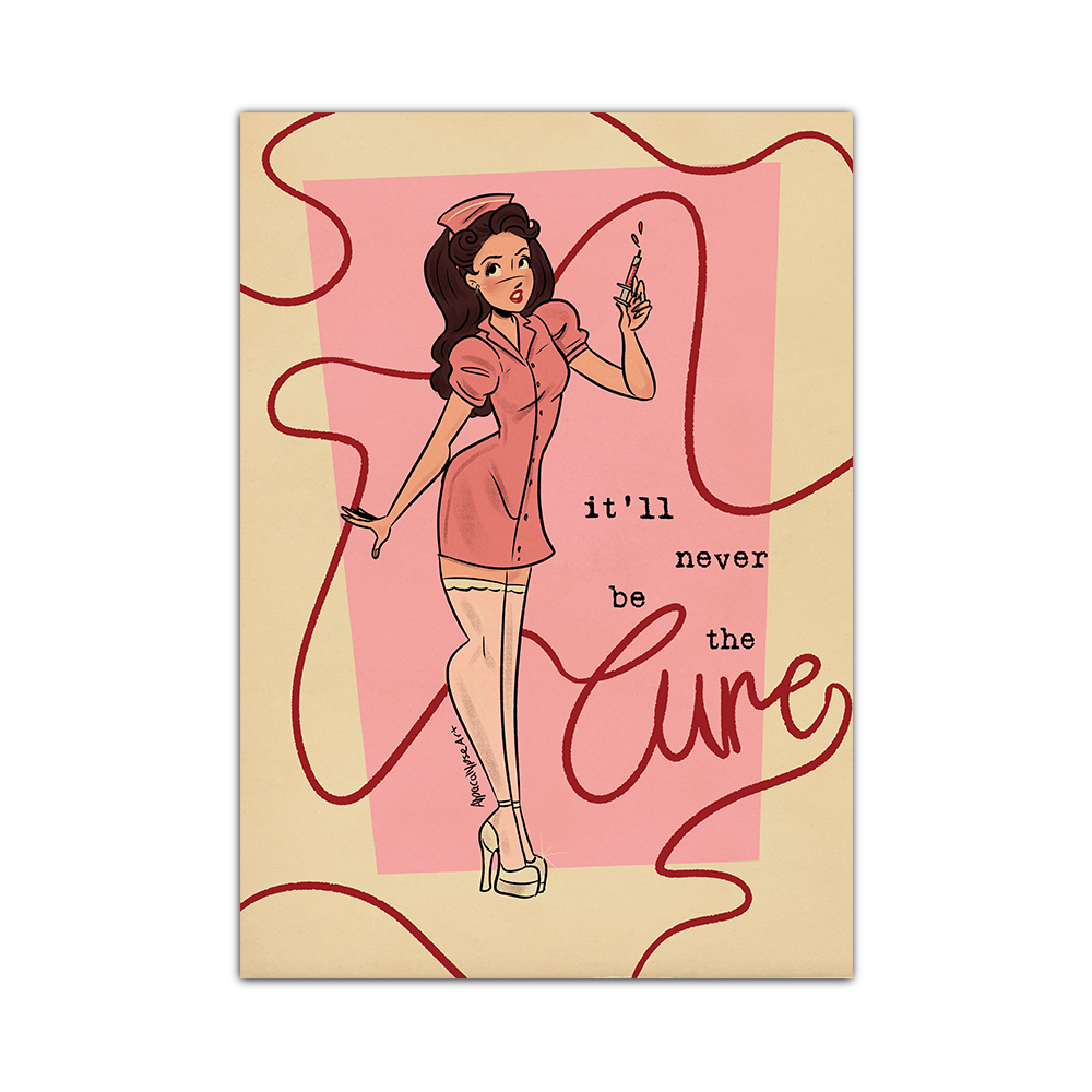 Olivia Rodrigo The Cure Art Print Alpacalypse Art