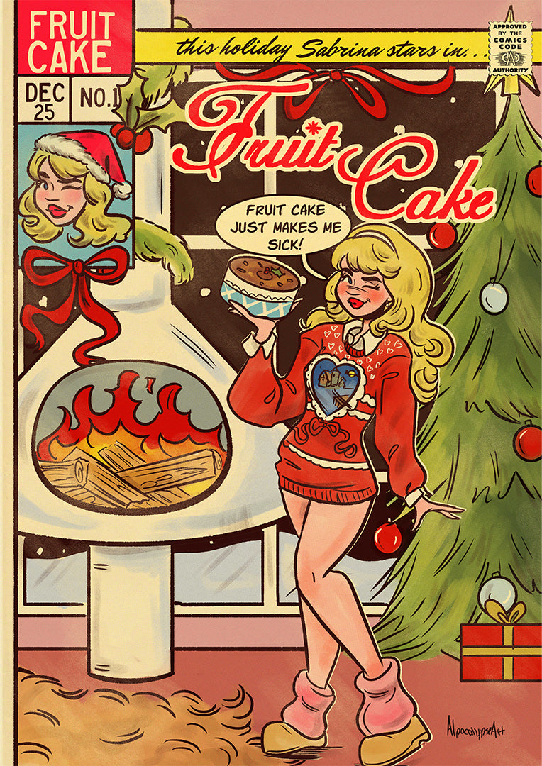 Sabrina Fruit Cakes Print