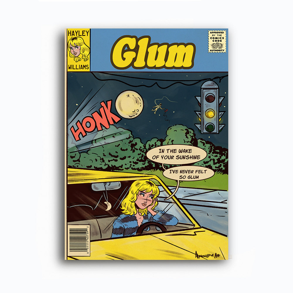 Glum Cover Print