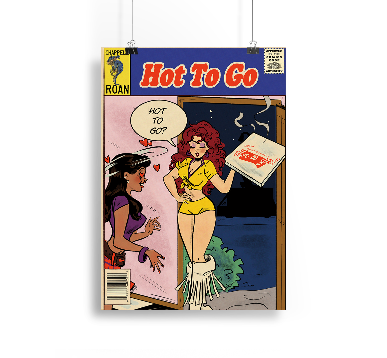 Chappell Roan's Hot To Go Cover Art Print Alpacalypse Art