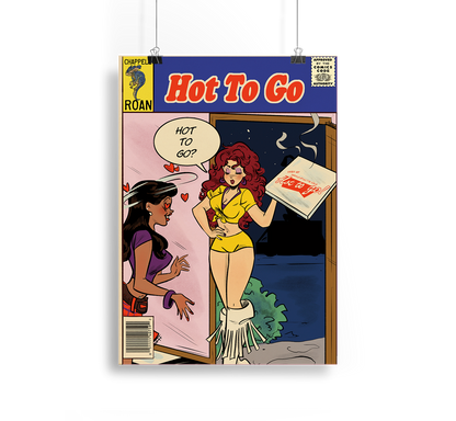 Chappell Roan's Hot To Go Cover Art Print Alpacalypse Art