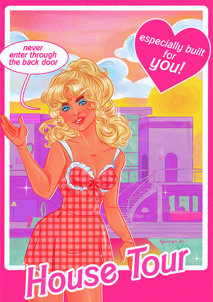 House Tour Art Print