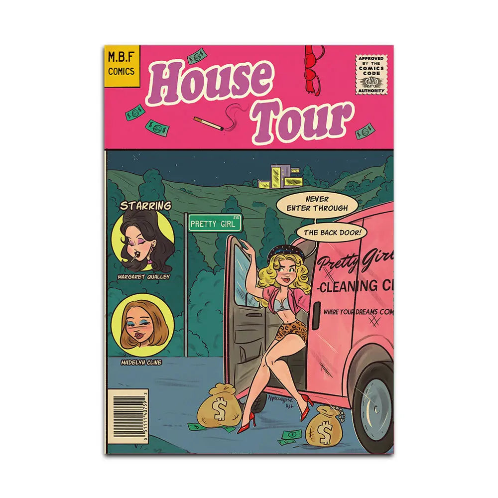 Sabrina's House Tour Print Alpacalypse Art