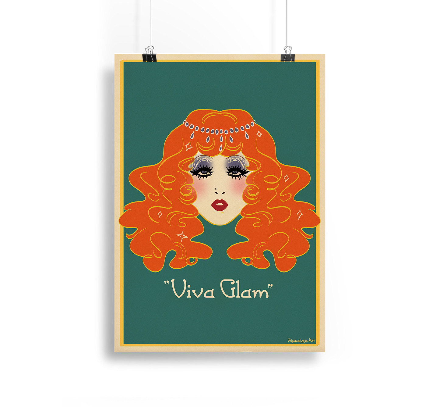 Viva Glam II Art Print Alpacalypse Art