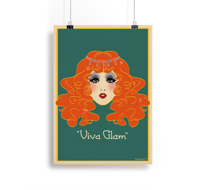 Viva Glam II Art Print Alpacalypse Art