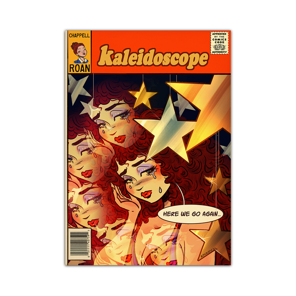 Chappell Roan's Kaleidoscope Cover Art Print Alpacalypse Art