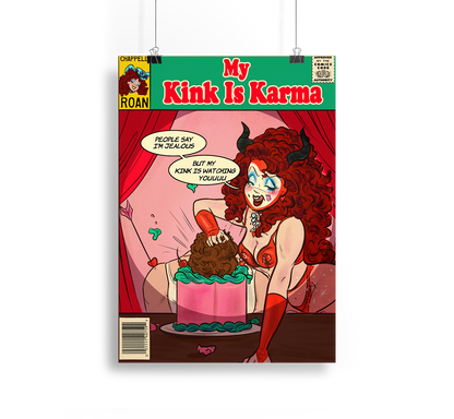 Chappell Roan's My Kink Is Karma Cover Print Alpacalypse Art