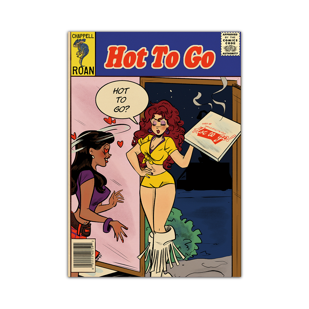 Chappell Roan's Hot To Go Cover Art Print Alpacalypse Art