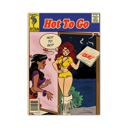 Chappell Roan's Hot To Go Cover Art Print Alpacalypse Art