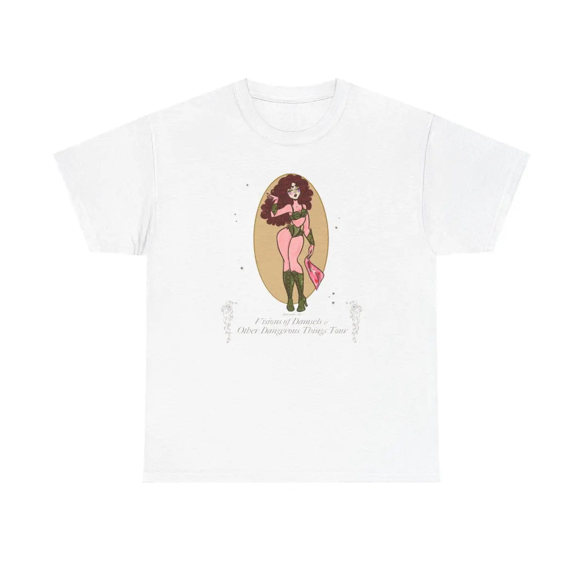 Visions of Damsels & Other Dangerous Things Tee Collection Alpacalypse Art