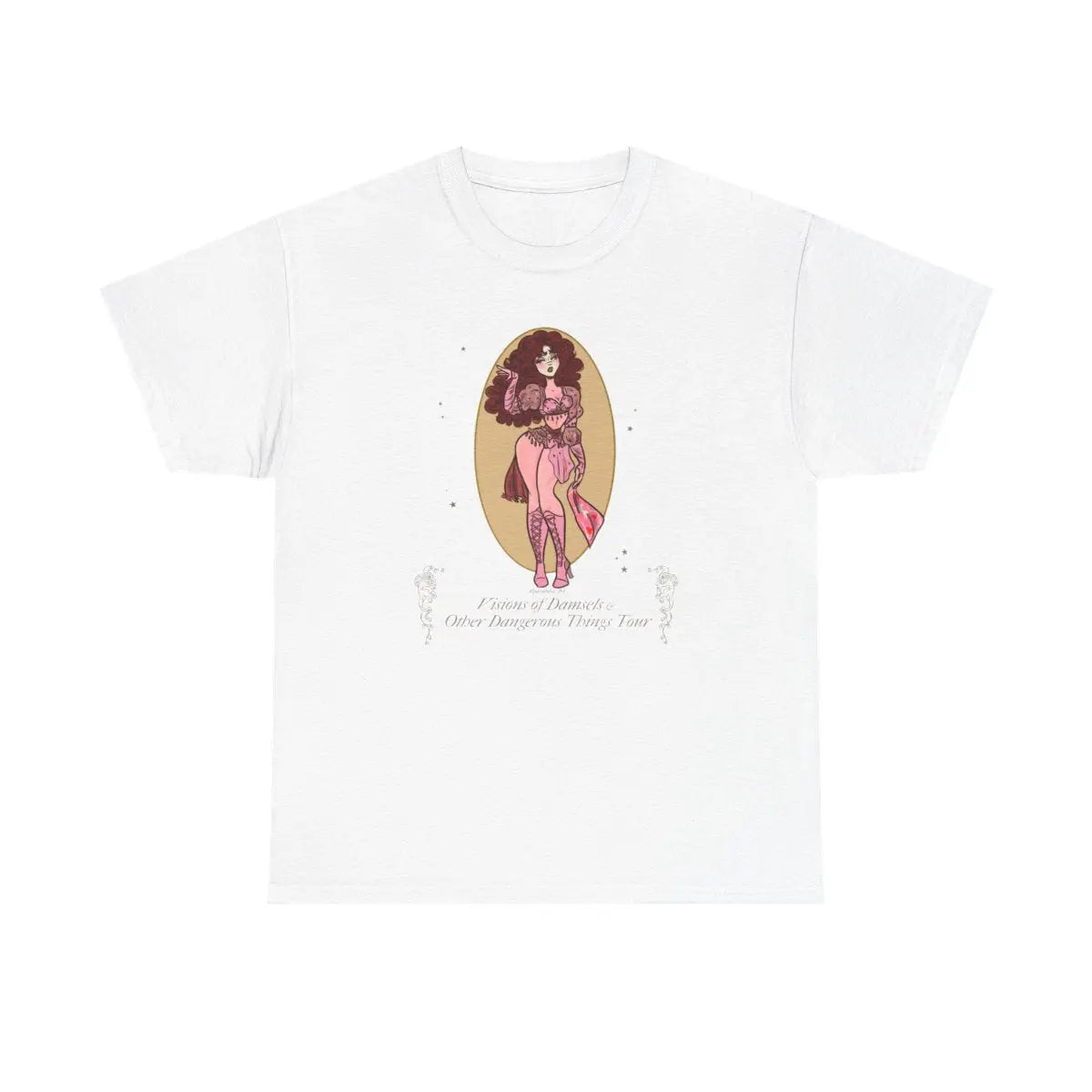 Visions of Damsels & Other Dangerous Things Tee Collection Alpacalypse Art