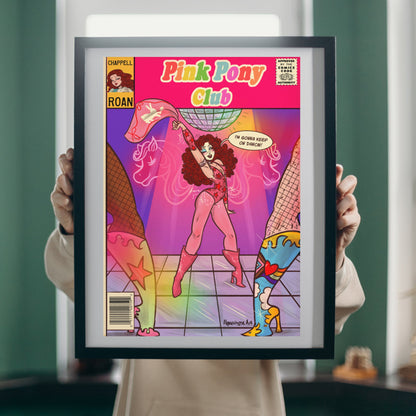 Pink Pony Club Art Print