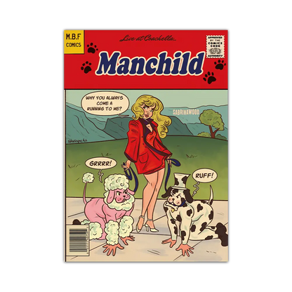 Doggy Style Manchild Print Alpacalypse Art