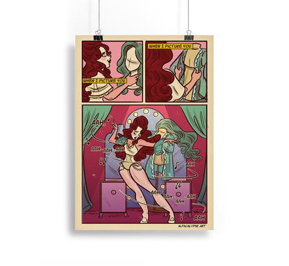 Picture You Comic Page 4 Print Alpacalypse Art