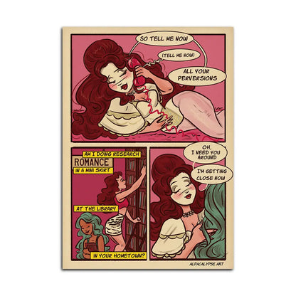 Picture You Comic Page 3 Print Alpacalypse Art