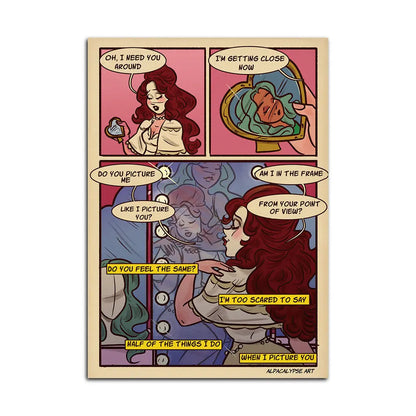 Picture You Comic Page 2 Print Alpacalypse Art