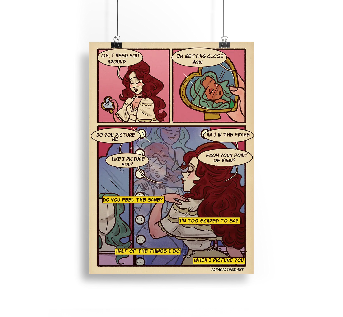 Picture You Comic Page 2 Print Alpacalypse Art