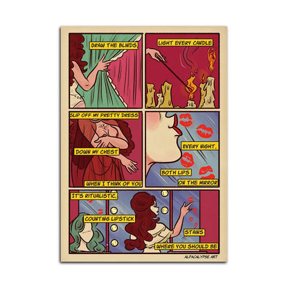Picture You Comic Page 1 Print Alpacalypse Art