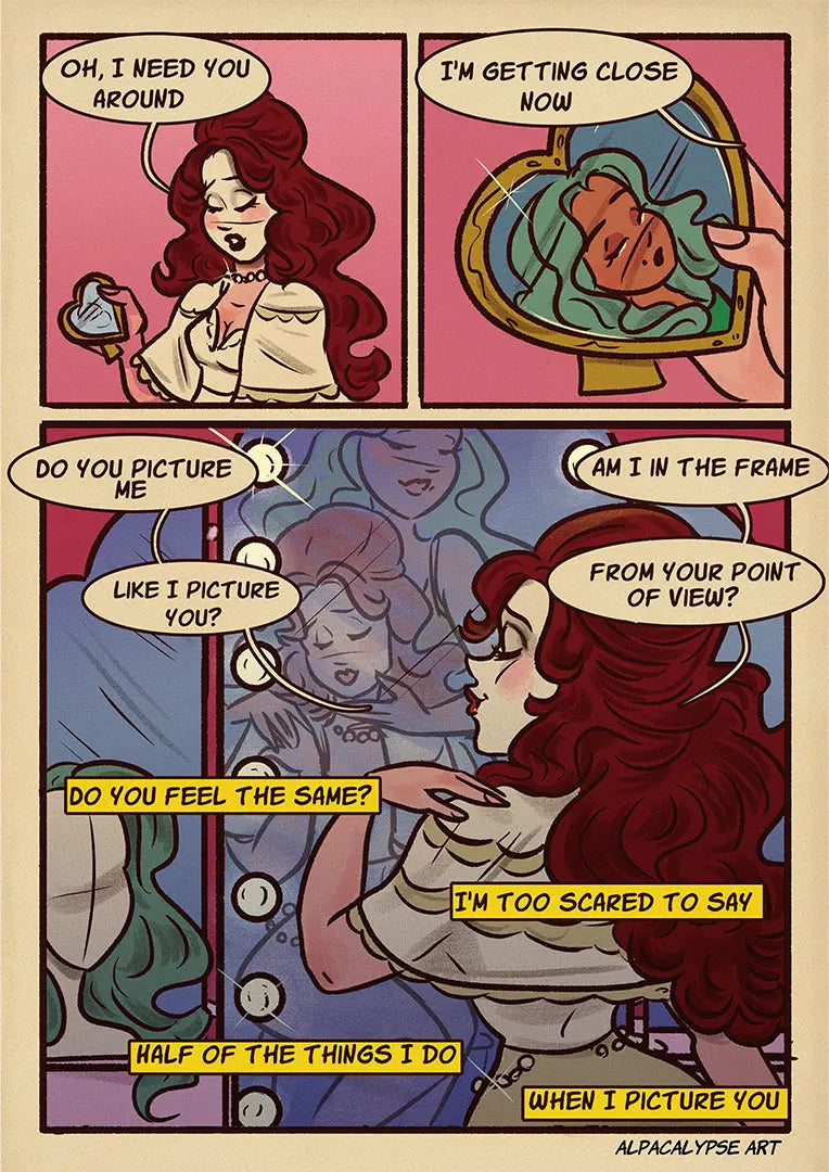 Picture You Comic Page 2 Print Alpacalypse Art