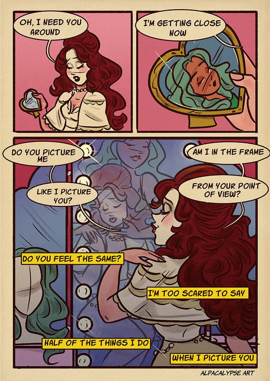 Picture You Comic Page 2 Print Alpacalypse Art