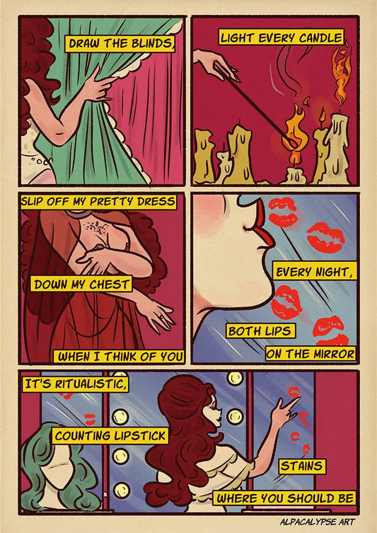 Picture You Comic Page 1 Print Alpacalypse Art