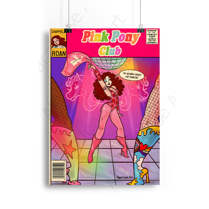 Pink Pony Club Art Print