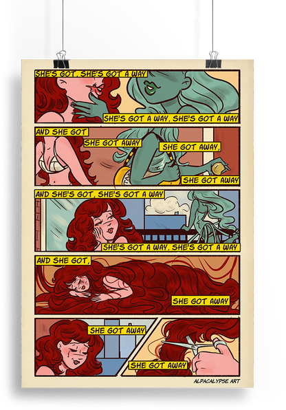 Subway Comic Art Print (Page 6)