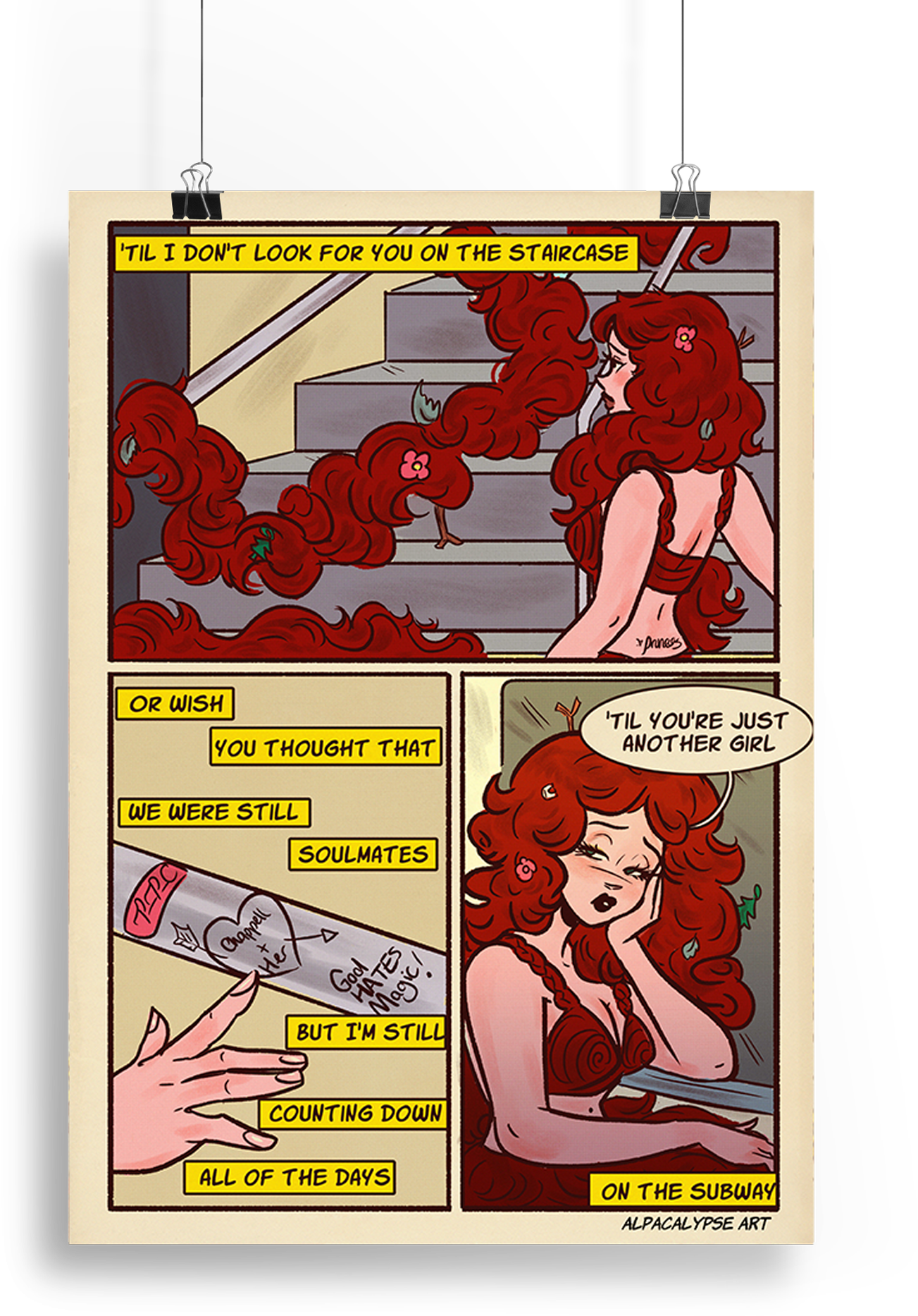 Subway Comic Art Print (Page 3)