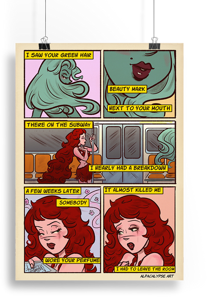Subway Comic Art Print (Page 1)