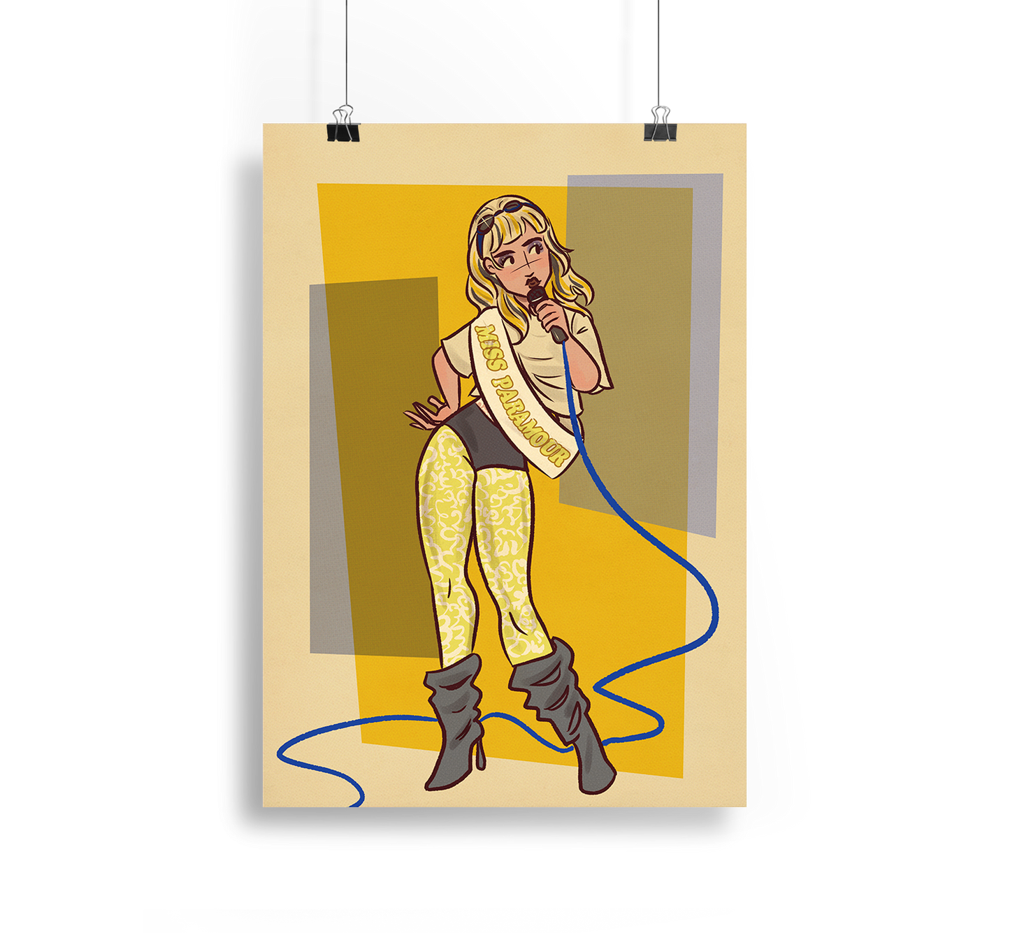 Hayley Com Print Alpacalypse Art