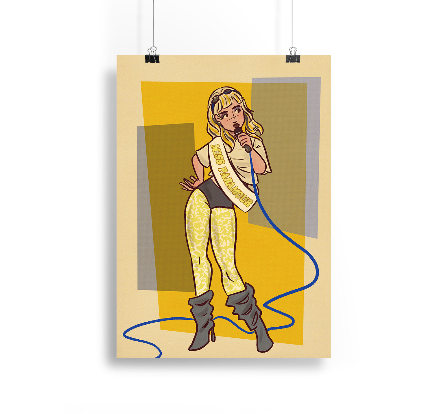 Hayley Com Print Alpacalypse Art