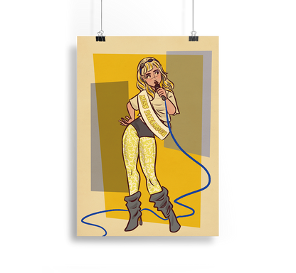 Hayley Com Print Alpacalypse Art