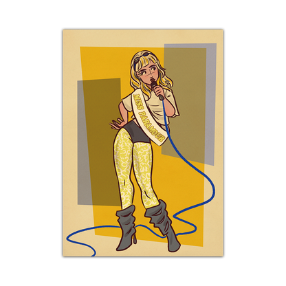 Hayley Com Print Alpacalypse Art