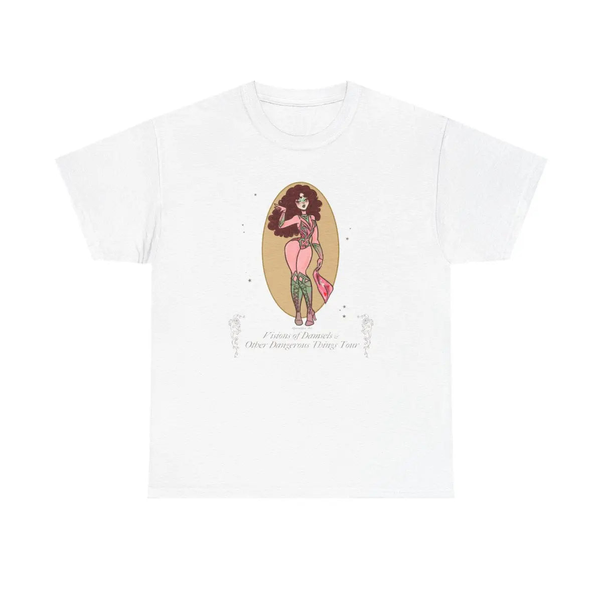 Visions of Damsels & Other Dangerous Things Tee Collection Alpacalypse Art