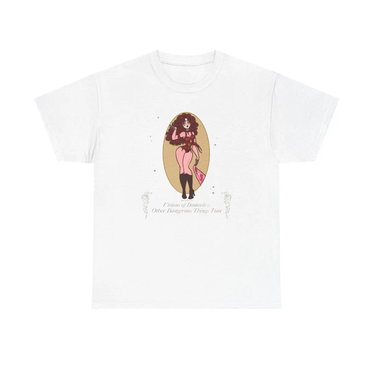 Visions of Damsels & Other Dangerous Things Tee Collection Alpacalypse Art