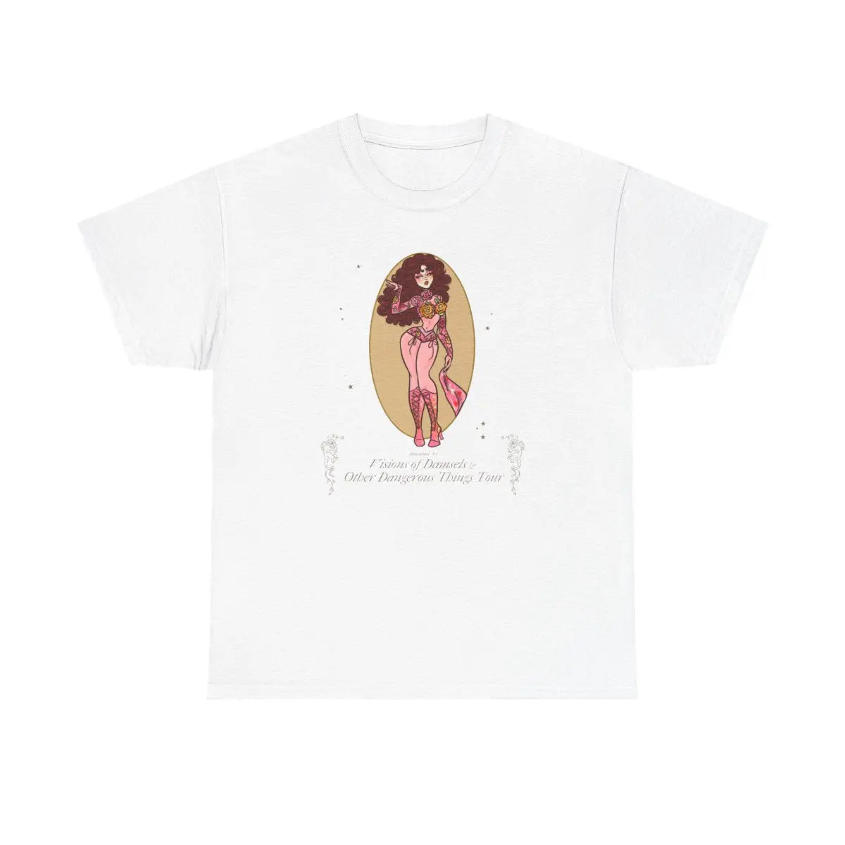 Visions of Damsels & Other Dangerous Things Tee Collection Alpacalypse Art