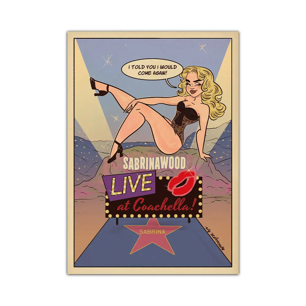 Sabchella Print Alpacalypse Art