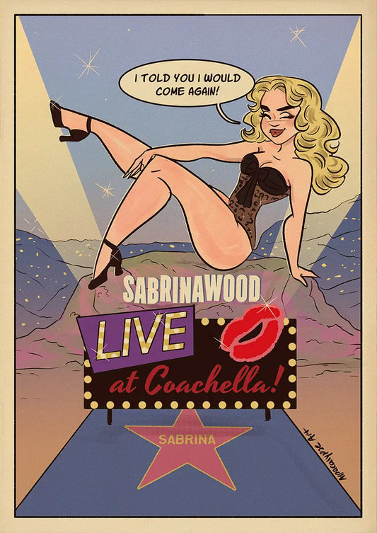 Sabchella Print Alpacalypse Art
