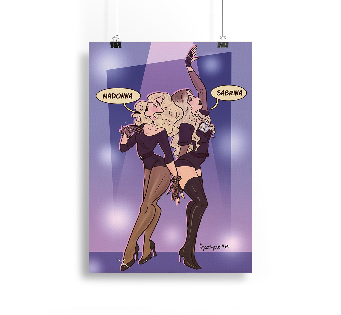 Bring Your Love Print Alpacalypse Art
