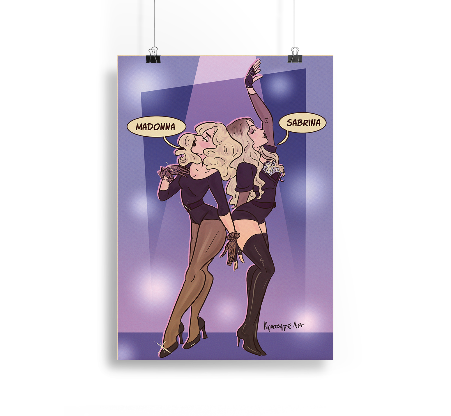Bring Your Love Print Alpacalypse Art