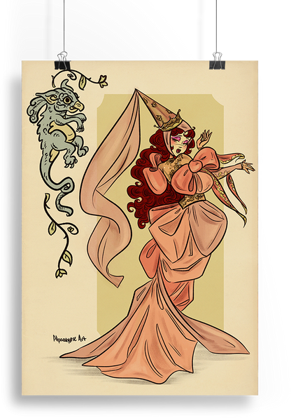 KC Princess Chappell Print