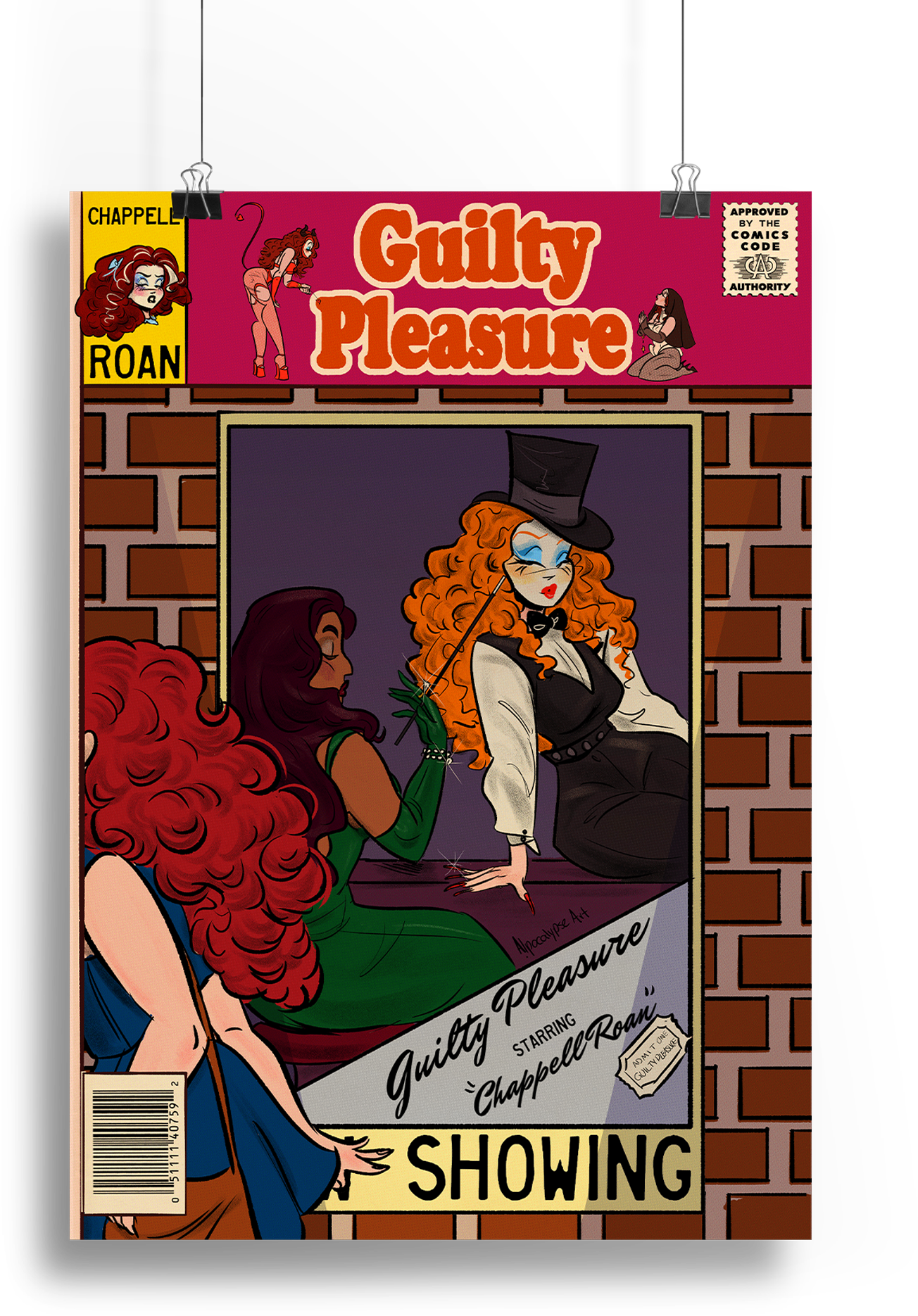 Guilty Pleasures Comic Art Print (Page 1)
