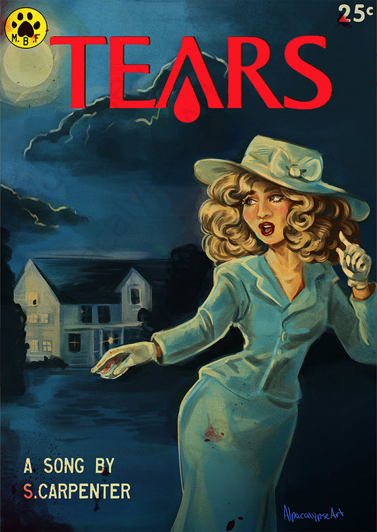 Sabrina Tears Art Print