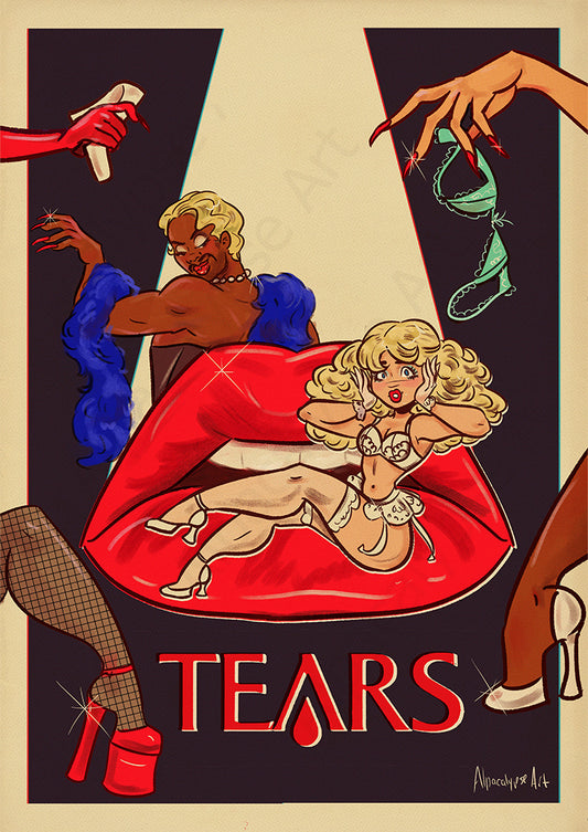 Sabrina Horror Show Art Print