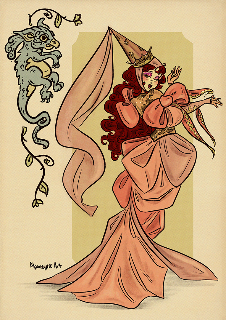 KC Princess Chappell Print