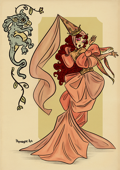 KC Princess Chappell Print