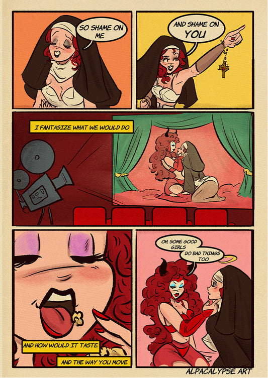 Guilty Pleasures Comic Art Print (Page 3)