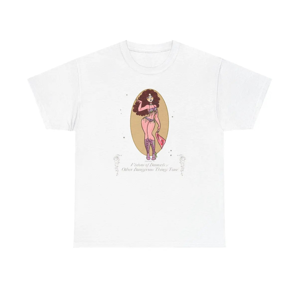Visions of Damsels & Other Dangerous Things Tee Collection Alpacalypse Art