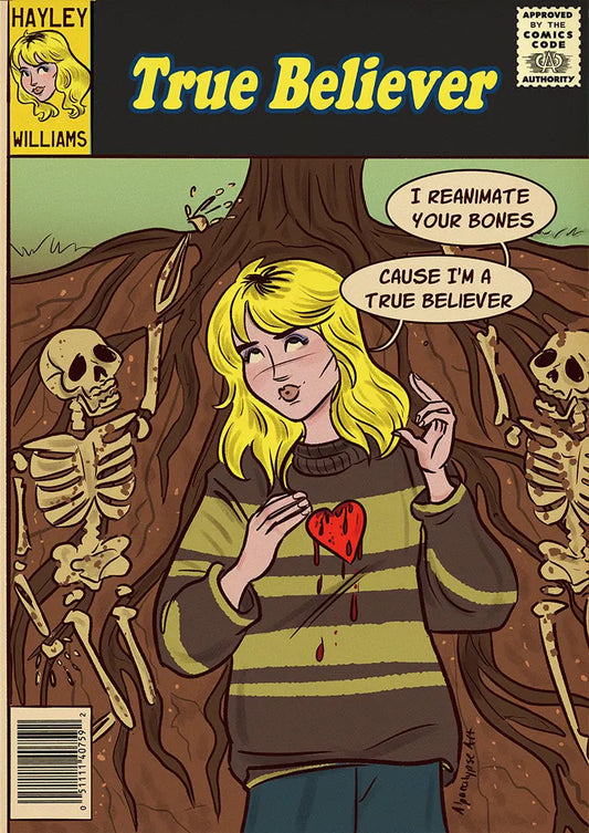 Hayley Williams True Believer Print Alpacalypse Art