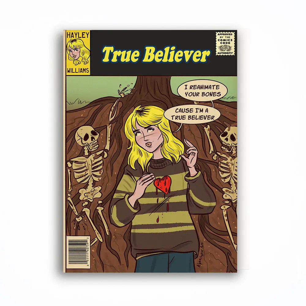 Hayley Williams True Believer Print Alpacalypse Art